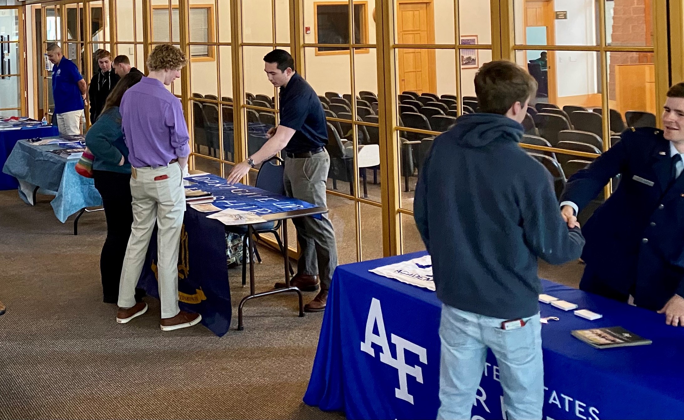 Participants at Academy Night