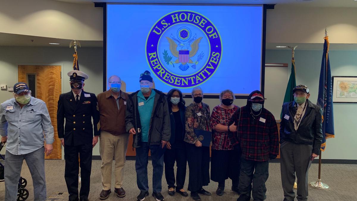 Strickland Honors Vietnam Veterans - Group Shot